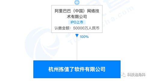 阿里巴巴成立揀值了軟件公司，注冊(cè)資本5億元深耕數(shù)據(jù)處理與存儲(chǔ)市場(chǎng)